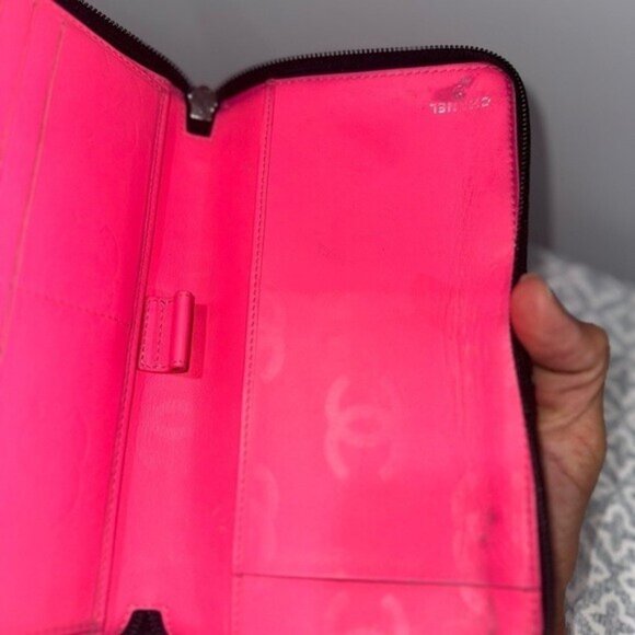 Chanel Cambon Organizer zip Around Wallet - Picture 10 of 13